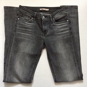 Levi's 711 Skinny Grey Jeans